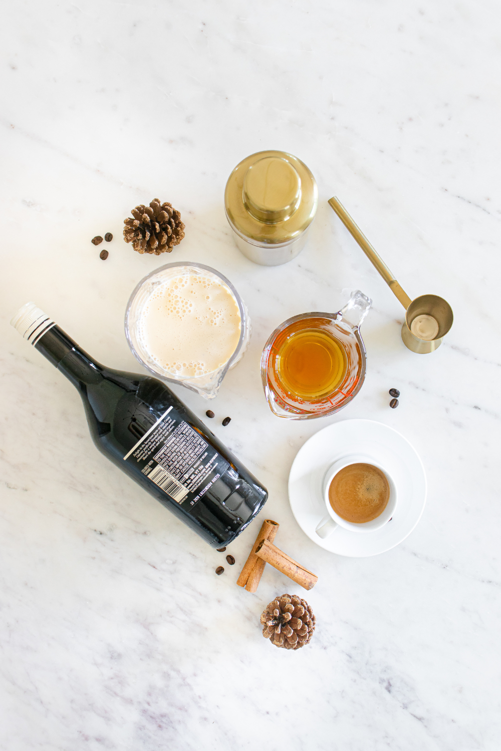 Eggnog Espresso Martinis (Set 4)