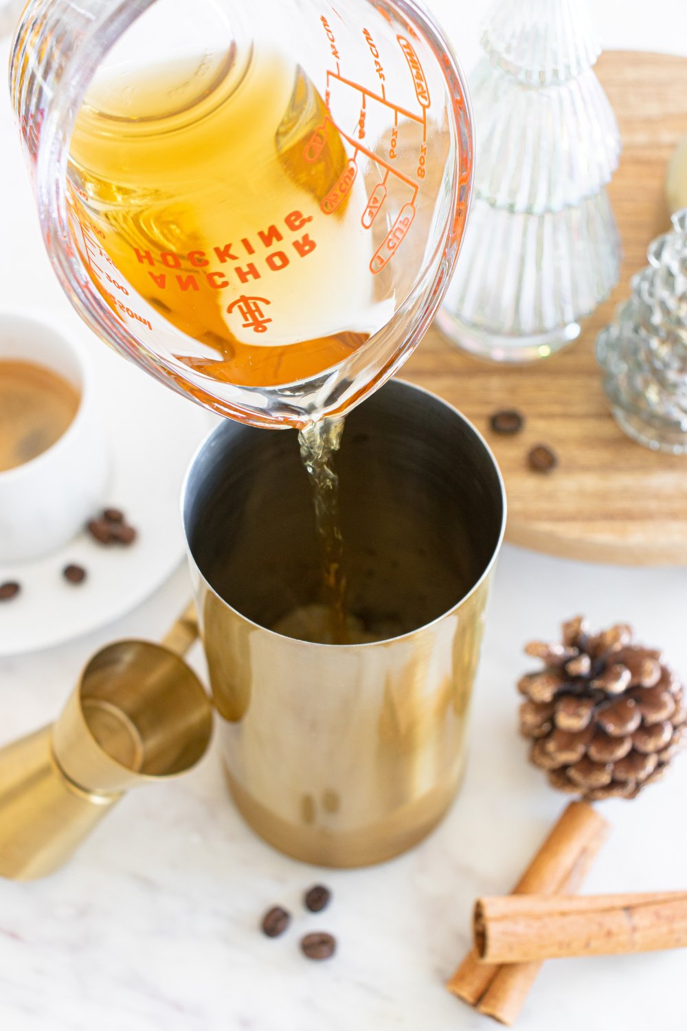 Eggnog Espresso Martinis (Set 4)