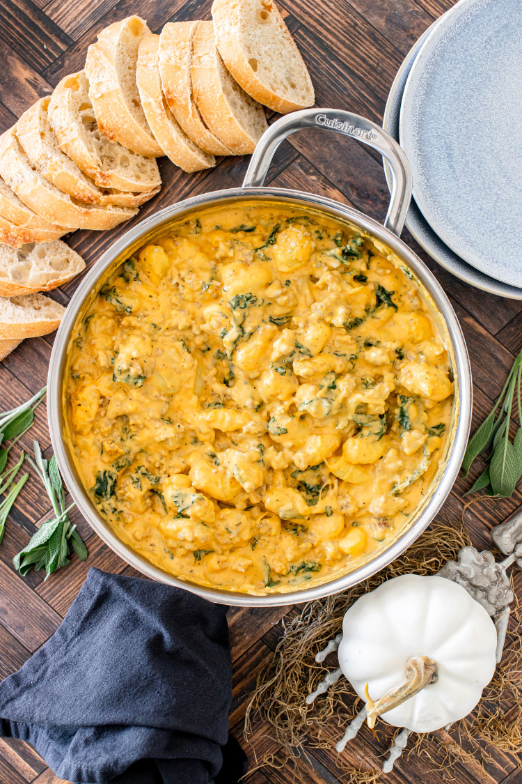 (Pre-Sale) One-Pot Creamy Pumpkin, Sage & Italian Sausage Gnocchi - Set 2