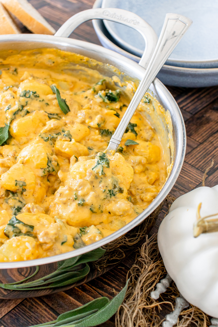 (Pre-Sale) One-Pot Creamy Pumpkin, Sage & Italian Sausage Gnocchi - Set 2